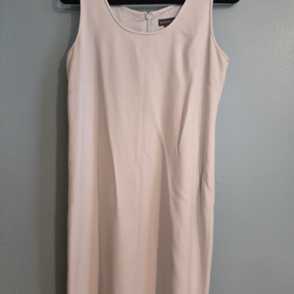 Banana Republic Cream Sleeveless Dress